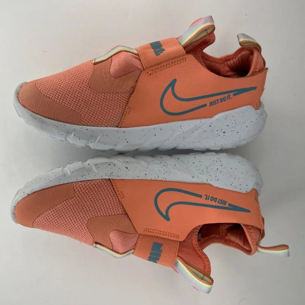 Nike Unisex DM4208-600 Orange Child Flex Runner 2 Pull On Size 5Y Running Shoes